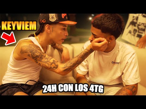 24 HORA CON KEYVIEM Y LOS 4TG *SALIO MAL* ( LITTLE HOMIE, LIL NAAY, CARLOSTRVP, HUAN 62)