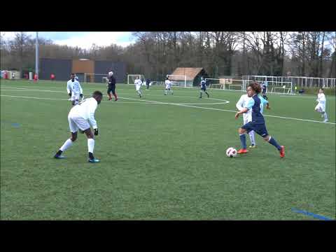 Match amical U14 INF Clairefontaine génération 2004 vs Le Havre AC (1ère mi-temps), 28 03 2018