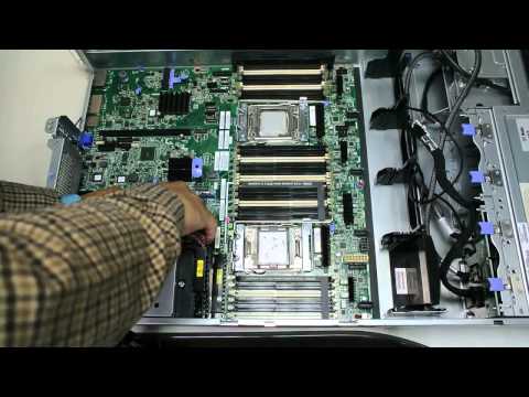 IBM System x3650 M4 Remove System Board