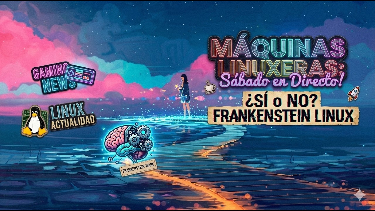 Sábado Linuxero: Analizamos las Distros Frankenstein, Noticias y Gaming ☕🐧