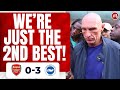 Arsenal 0-3 Brighton | We Haven’t Bottled It, We’re Just The Second Best! (Lee Judges)