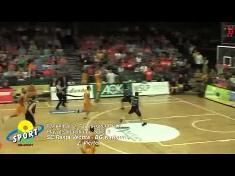 Rasta Vechta Pro Basketball Game in Germany - Lights Out