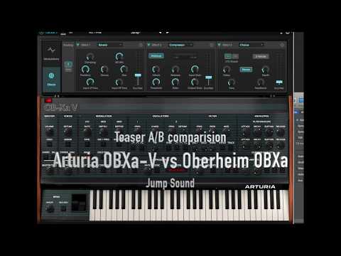 Arturia OB-Xa V vs Oberheim OB-Xa - short teaser