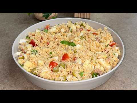 INSALATA DI RISO FACILE E VELOCE