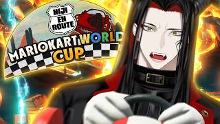 【MARIOKART WORLD PRACTICE】I SHOULD'VE GOT MY LICENSE IN '68【NIJISANJI EN | Vox Akuma】