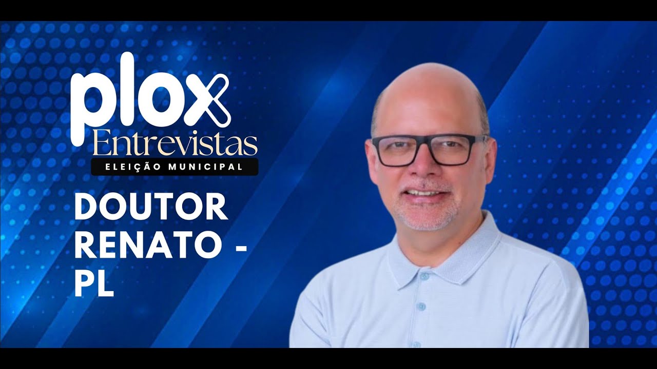 Doutor Renato, candidato a prefeito de Timóteo, ao vivo no PLOX