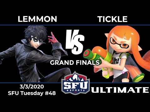 SFU Tuesday #48: Lemmon (Roy, Joker) vs Tickle (Inkling) - Grand Finals