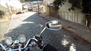 preview picture of video 'Cidades Históricas de Minas Gerais - Virago XV 750'
