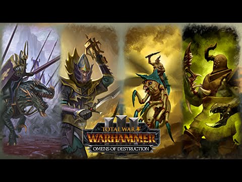 Everlasting Conquest - Dark Elves vs Nurgle // Total War: WARHAMMER 3