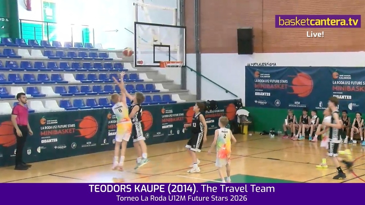 TEODORS KAUPE (2014). Travel Team (Lituania).- Torneo nInternacional U12M FuturenSatars La RODA 2026
