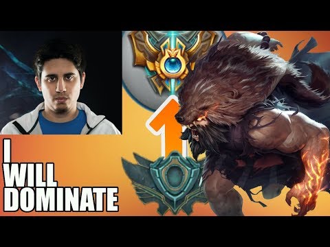 UNRANKED to CHALLENGER | IWillDominate | UDYR vs GRAVES | UDYR Jungle | Patch 8.13