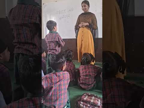 NTT project video day -1 activity-fruits name