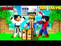 100 Days But You Can Make SUPER OP TOOLS In Hardcore Minecraft