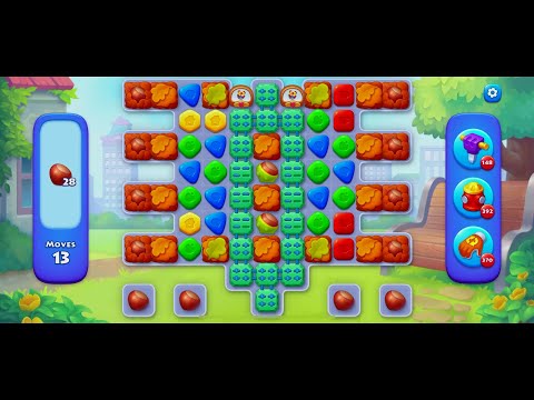 TOWNSHIP   Colorful Puzzle  Match -3  game level # 5715
