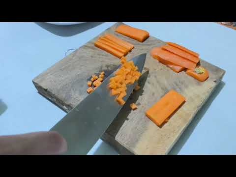 Julienne, Brunoise, Batonnet, and Paysanne