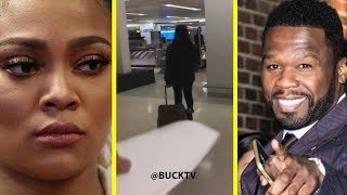 50 Cent Serves Teairra Mari Papers At Airport