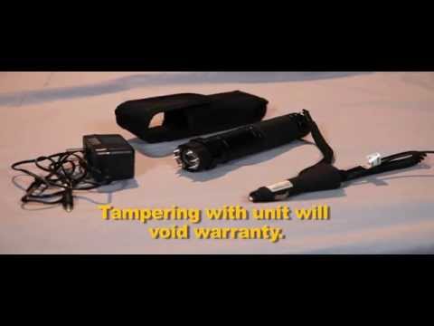 ZAP Light Extreme Stun Gun / Flashlight – 1 Million Volts with Spike Electrodes - Updated
