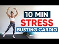 Low Impact Cardio Workout: 10 min stress-busting | Caroline Jordan