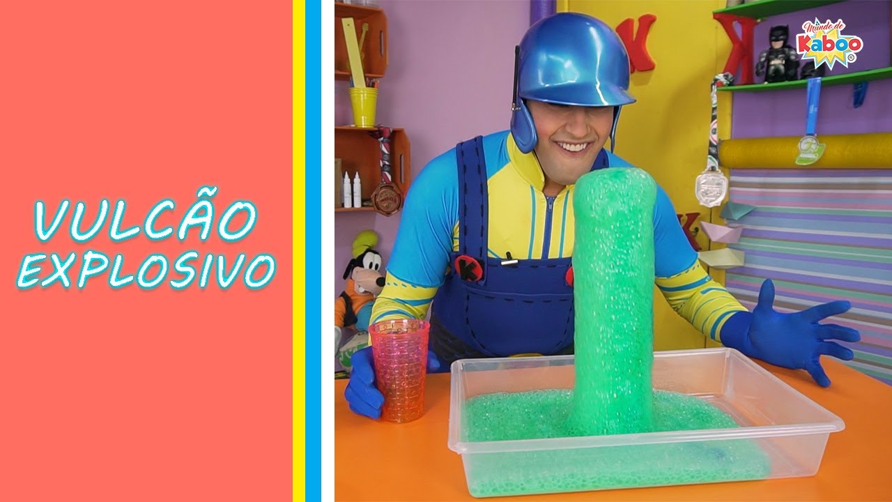 Experiência do Vulcão | Experiência para crianças | Mundo de Kaboo