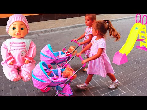 Куклы Беби Бон Bambolina Настя Как Мама и Видео для детей  / Magic Twins