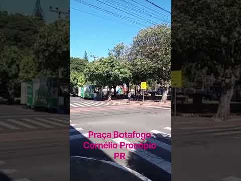 Praça Botafogo Cornélio Procópio no norte pioneiro do Paraná
