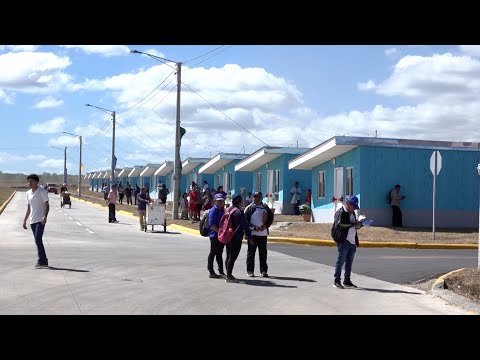 Nicaragua y China entregan otras 105 viviendas nuevas en Managua