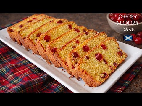 Cherry Madeira Cake | Traditional Recipe
