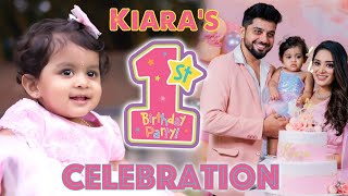 Kiara's 1st Birthday Celebration 🥳😍 | Diya Menon