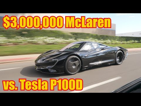 Driving the New $3,000,000 McLaren Speedtail.