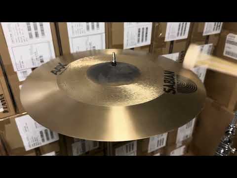 Sabian AAX Freq Crash 16” meet the masters 2014 old logos