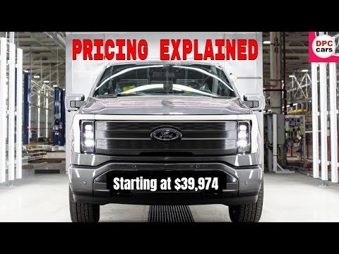 Fordの電気自動車「F-150ライトニング」実車動画
