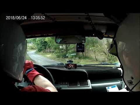 ONBOARD - KJS "Rajd Lasowiak" 2018r  Bogdan Wiśniowski / Mateusz Bukała - Renault Clio 1.8 16V