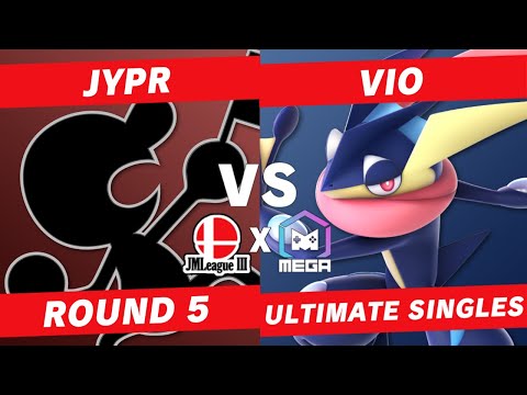Jypr (Mr. Game & Watch) vs Vio (Greninja) - JMLeague3 Round 5