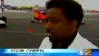Eddie Griffin crashes ferrari, THE COMPLETE COVERAGE!