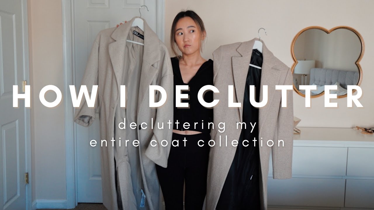 DECLUTTERING MY ENTIRE COAT COLLECTION (part 2) | how I declutter my wardrobe