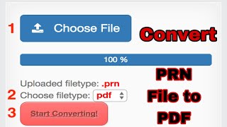 How to Convert PRN Files to PDF - how to convert prn file to pdf file