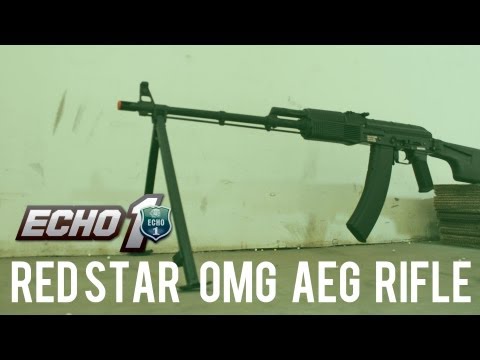 AirSplat OD - Echo1 Redstar OMG Airsoft Machine Gun 73 Ep 131