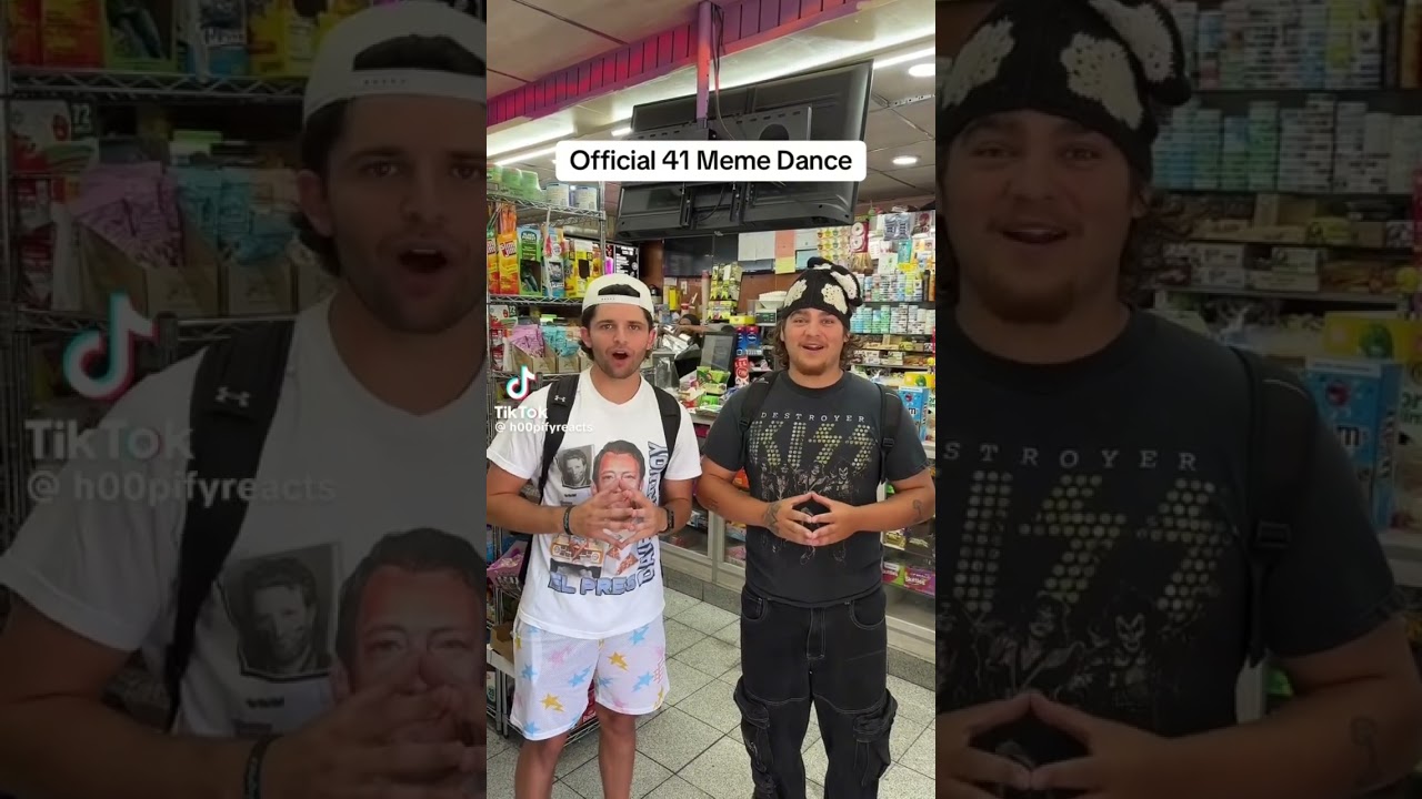 The official 41 Meme Dance #Meme #hooperville