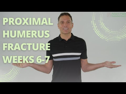 Proximal Humerus Fracture Weeks 6-7 | Light Isometric Shoulder Exercises | Phase V
