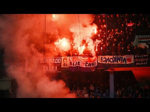 Montenegro - Croatia 17.11.2025 l Montenegro and Croatia Ultras