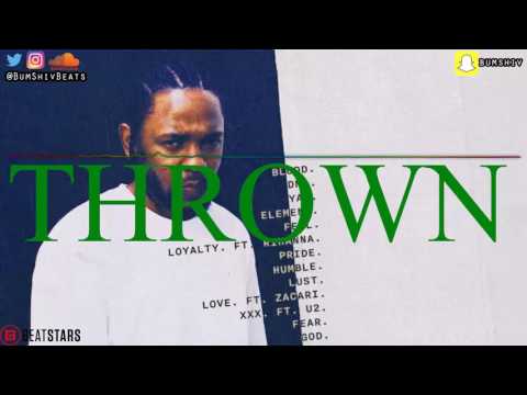 Kendrick Lamar Type Beat - Thrown - 2017 Instrumental - Prod. by BumShiv