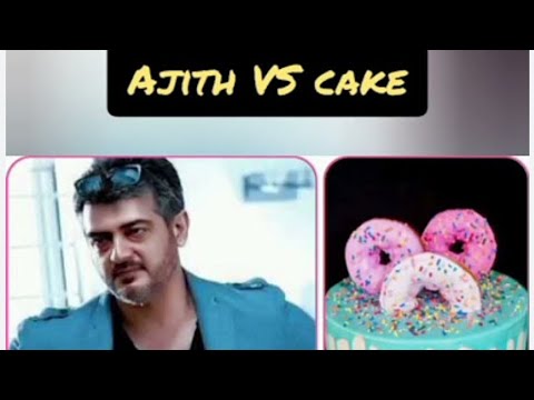 thala Ajith vs cakes 🍰#waitforend #subcribemychannel