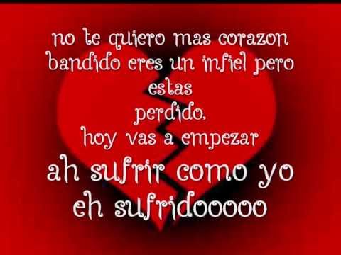 Monserrat Bustamante-Corazon Bandido Letra