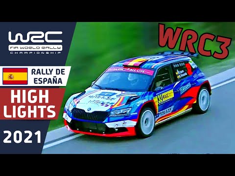 WRC3 Rally Highlights Day 1 :  WRC RallyRACC - Rally de España 2021