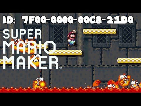 Super Mario Maker - Cheep Cheep On Fire