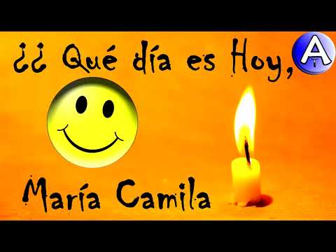 Feliz Cumpleaños Maria Camila / Piensa 3 Deseos / Video Postales ATLASNUBEAUTOGESTION