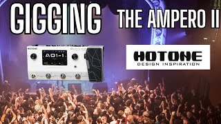 Gigging the Ampero 2