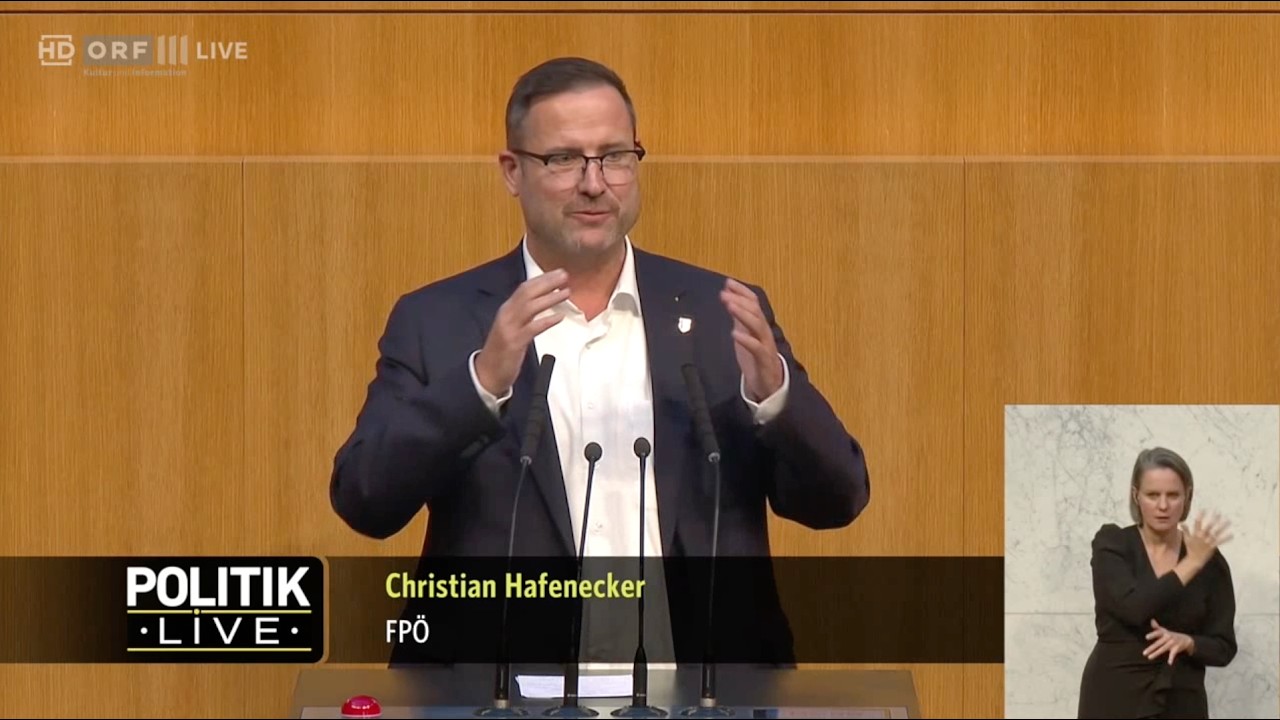 Christian Hafenecker - Ist diese Bundesregierung noch handlungsfähig? Misstrauensantrag - 15.10.2026
