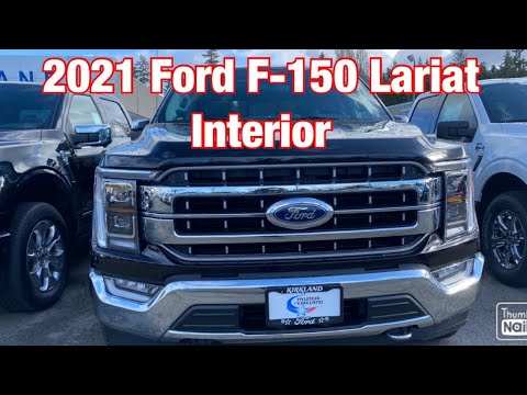 2021 Ford F-150 4x4 Supercrew Lariat Full Interior Review
