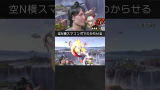 【スマブラSP】ルキナを空Nダウン横スマコンボでわからせるベレスちゃん。